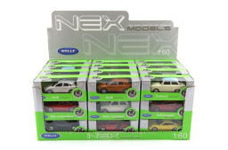 Welly Auto mini 7cm 12 mix druhů